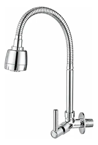 Torneira Cozinha Parede Gourmet Flexível Chuveirinho 2 Jatos de Agua
