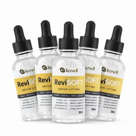 5 ReviSoft Serum Facial Vitamina C e Acido Hialuronico
