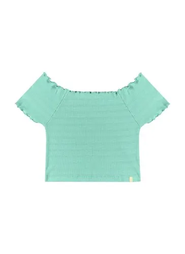 Blusa Juvenil para Menina (Azul) Gloss
