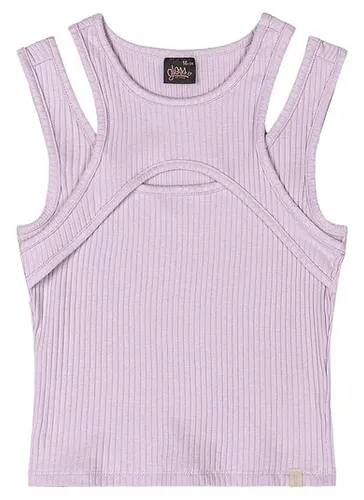 Regata Juvenil em Ribana Canelada (Roxo) Gloss
