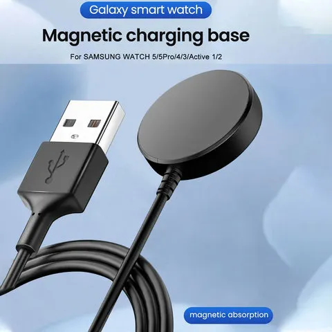 Relógio magnético carregador sem fio para samsung galaxy watch 8/7/6/5pro/5/4/3 ativo 2 relógio portátil estação doca de carregamento rápido