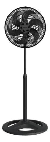 Ventilado de Coluna Turbo 6 Pás 40cm Preto Ventisol Diâmetro 40 Cm Frequência 80 Watts