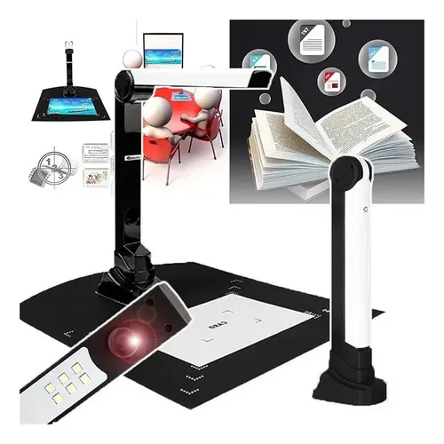 Scanner Knup SCANNER DE MESA KP-IM610Preto/Branco
