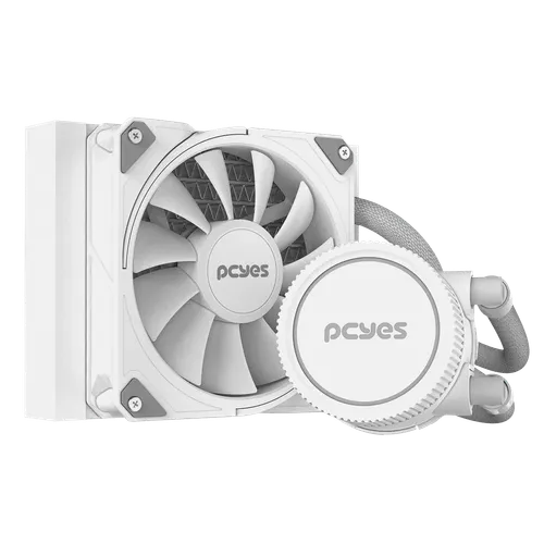 Water Cooler PCYES Sangue Frio 3 White Ghost 120mm TDP 200W WCSF3120WGBR