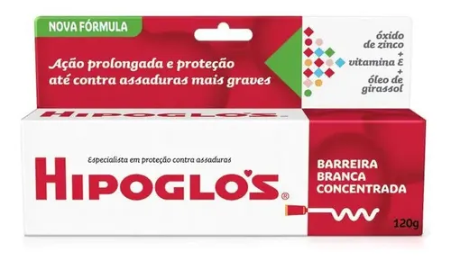 Hipoglós Creme Preventivo de Assaduras, 120g