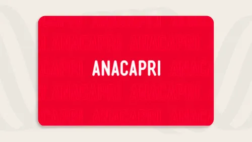 R$200 - Gift Card Anacapri