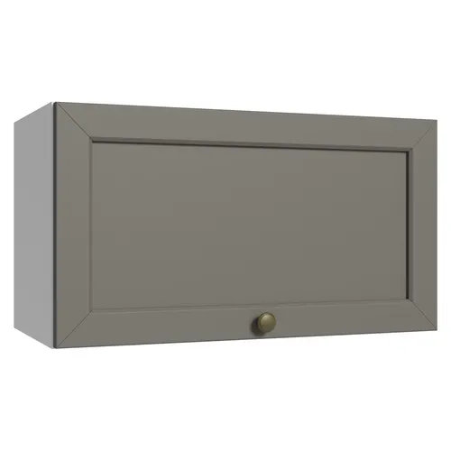 Armário Aéreo 60 cm 1 Porta Basculante Branco/Cinza Vik Madesa