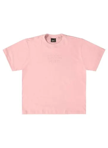 Camiseta Manga Curta Básica Infantil (Rosa) Gloss
