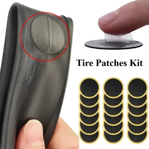 Kit de Remendos para Pneus de Bicicleta sem Cola, Reparo Rápido, Adesivo de Secagem Rápida, Proteção para Pneus, Acessórios para Reparo de Bicicletas