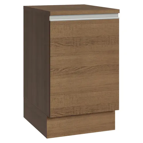 Balcão de Cozinha 50 x 60cm 1 Porta (Com Tampo) Rustic Glamy Madesa