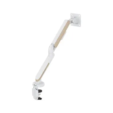 Suporte de Mesa Articulado para Monitor de 17" a 39" FlexiSpot M9, Ajustes com Pistão a Gás, VESA, Branco - M9-WO