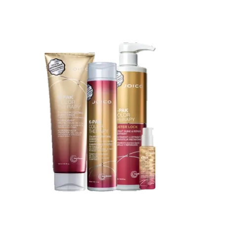 Kit Joico K-PAK Color Therapy Shampoo 300ml Condicionador 250ml Máscara 500ml Óleo 63ml