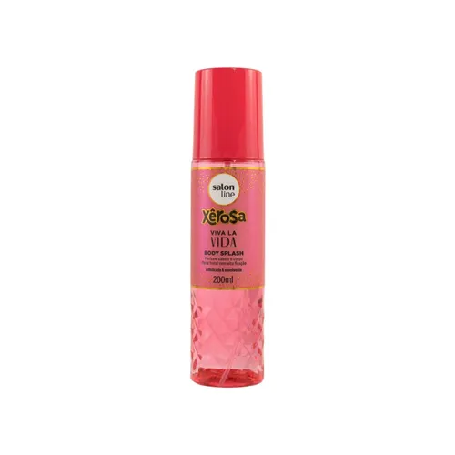 Body Splash Salon Line Viva La Vida Perfume Corpo e Cabelo 200 ml
