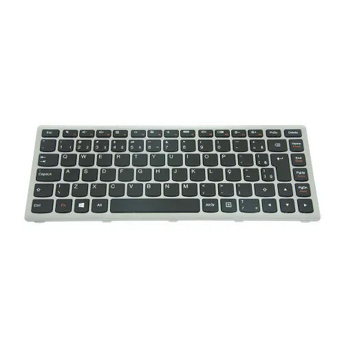 Teclado para Notebook Lenovo Ideapad S400 S405 S300 ABNT2 Prata