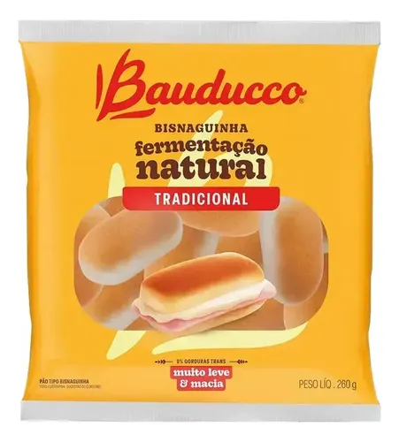 Bisnaguinha Bauducco Tradicional Leve e Macia 260g