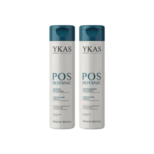 Kit Ykas Botanic Pós Química Shampoo + Condicionador