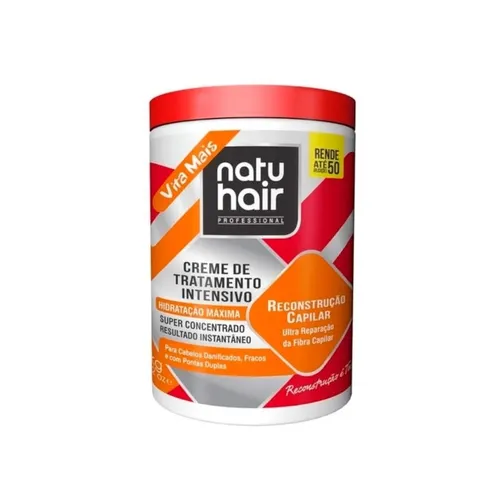 Creme de Tratamento Natuhair Intensivo Reconstrução Capilar 1Kg