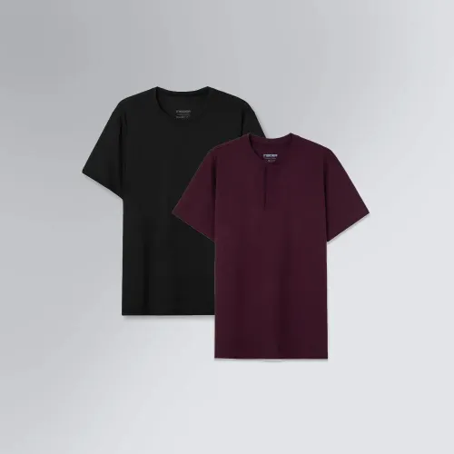 Kit Presente Versátil Masculino Tech T-Shirt e Camiseta Henley