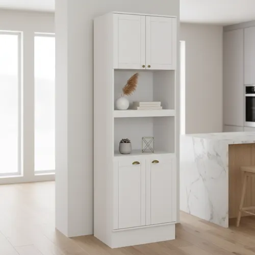 Multiuso Milla em MDF Branco Carraro