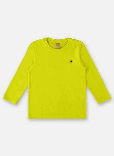 Camiseta Manga Longa Básica Infantil Menino (Verde Claro) Up Baby