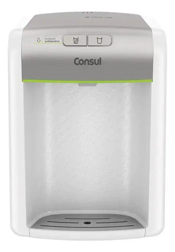 Purificador de Água Consul Branco/Prata CPB34ASVNA