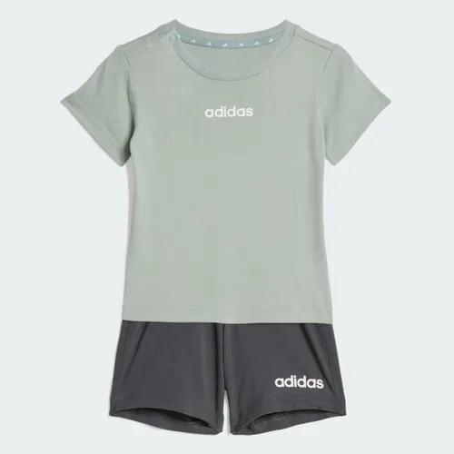 Conjunto Camiseta Essentials Infantil Kids adidas