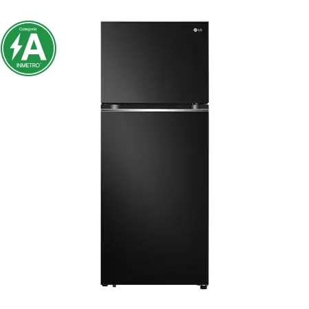 Geladeira LG Frost Free Inverter 395L Duplex Cor Black Inox (GN-B392PXG) - 220v - GN-B392PXG2