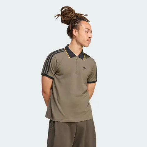 Camisa Polo Três Listras Homem adidas