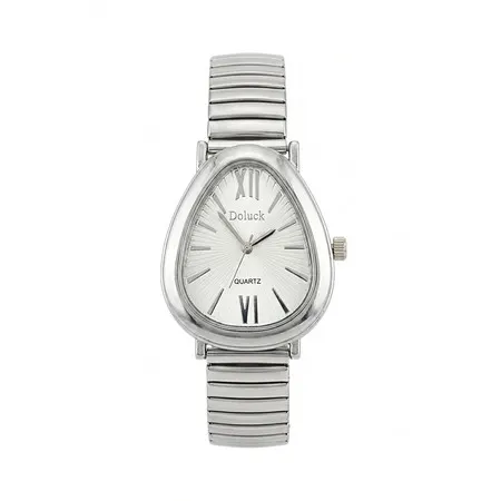 Relógio Feminino Tulipa Silver 30mm - Doluck Blogueira Tendência Virginia Elegante