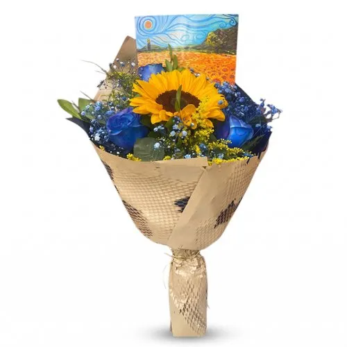 Buquê 'Girassóis de Van Gogh'