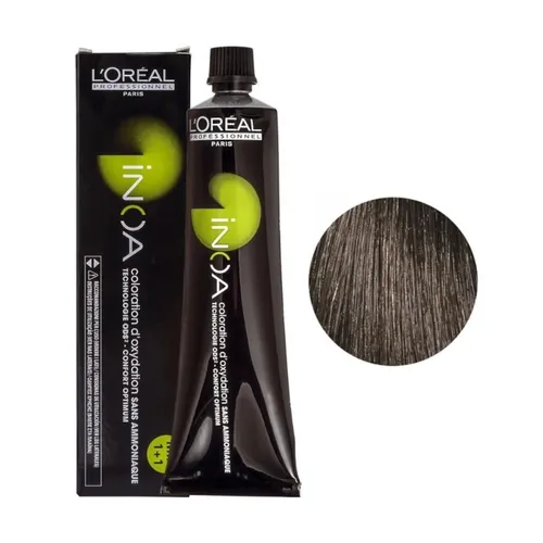 Coloração sem Amônia L'Oréal Profissionnel Paris Inoa 6.1 Louro Escuro