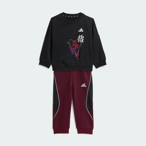 Conjunto  Marvel Spider-man Calça Jogger Kids adidas