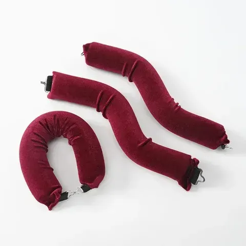 Modelador de cabelo sem calor, haste de ondulação, faixa de cabelo sem calor, cachos preguiçosos de cetim, modeladores macios, hastes de dormir, ferramentas de estilo de cabelo