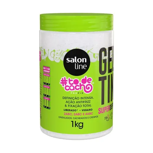 Gelatina Capilar Salon Line #Todecacho Super Definição 1Kg