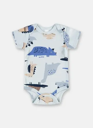 Body Bebê Menino Suedine Premium Estampado Multicolor