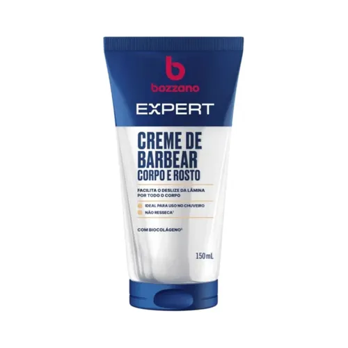 Creme de Barbear Corpo e Rosto Bozzano Expert 150ml
