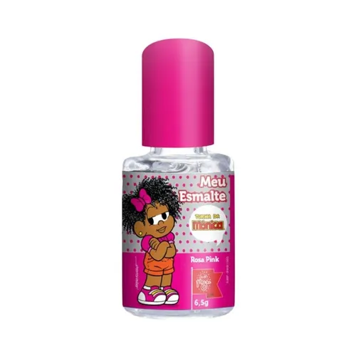 Esmalte Turma da Mônica Milena Rosa Pink 6,5ml