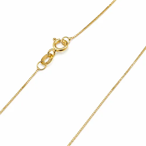 Corrente Veneziana Fina 40 cm em Ouro 18K
