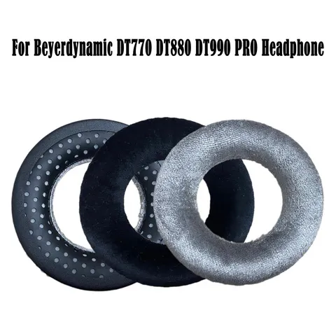 Dt 770 substituição almofadas de ouvido almofada de ouvido compatível com beyerdynamic dt990/dt880/dt770 pro fones de ouvido gamer bandana