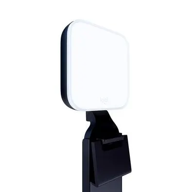 Iluminação de LED Premium Logitech G Litra Glow com Tecnologia TrueSoft, Braço Ajustável e Controle por App, para PC/Mac, Preto- 946-000031