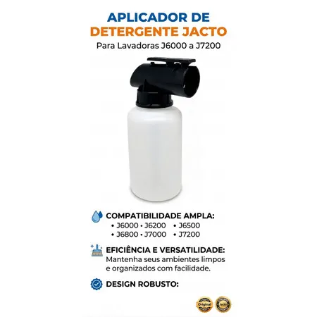 Aplicador Ejetor Detergente Lavadora Jacto J5000 J6000 J7000 Peça Reposição Original