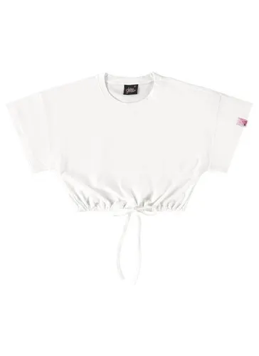 Blusa Cropped Básica Infantil (Branco) Gloss