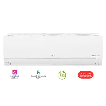 Ar-Condicionado LG Dual Inverter AI Compact 12.000 BTU Frio 220V - S3-Q12JAQAC