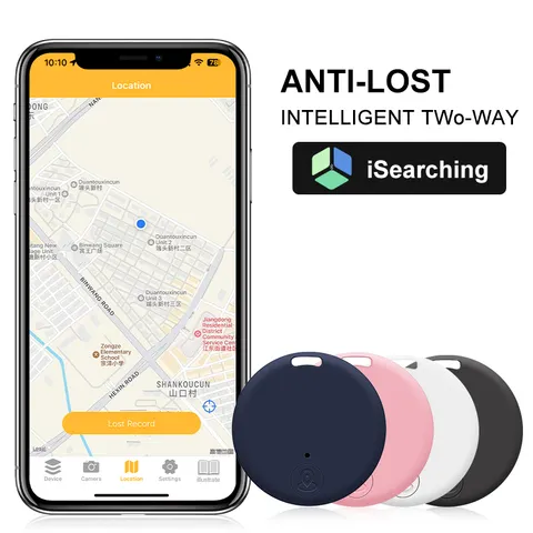 Mini dispositivo rastreador gps lembrete anti-perda para animais de estimação crianças saco chave carteira inteligente bluetooth conectado ios/android app localizador localizador