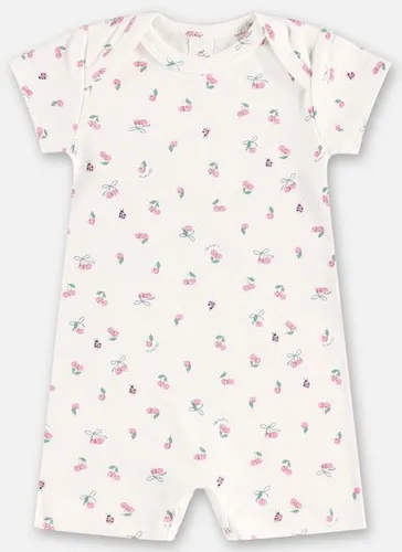 Macaquinho em Suedine Essentials para Bebê Menina (Bege) Up Baby