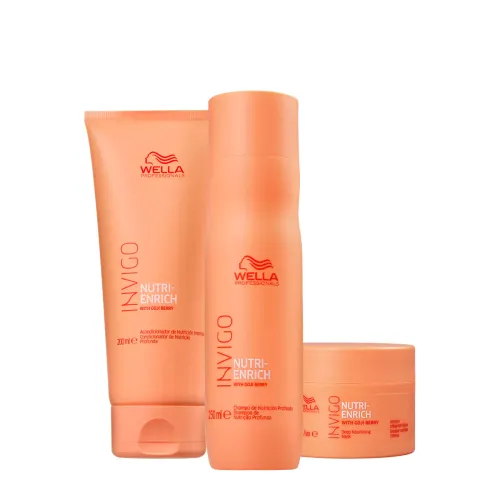 Kit Wella Professionals Invigo Nutri-Enrich Home Care 3 Produtos