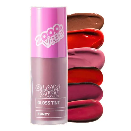 Gloss Tint Ruby Rose Glam Girl Popstar HBL6603 Hidratante Brilho Efeito Molhado