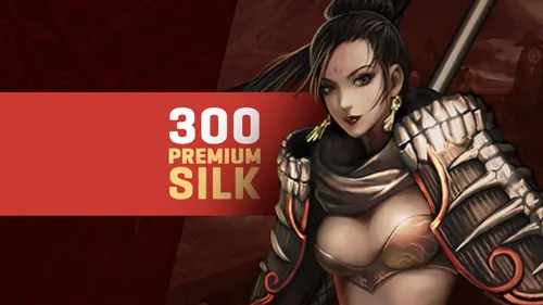 Silkroad - Pacote de 300 PREMIUM SILK