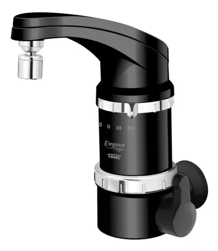 Torneira Elétrica Fame Elegance 4T 5400W 220 V de Parede color Preta