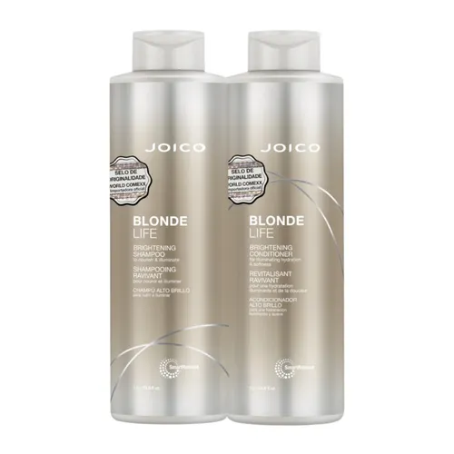 Kit Joico Blonde Life Shampoo 1 Litro + Condicionador 1 Litro